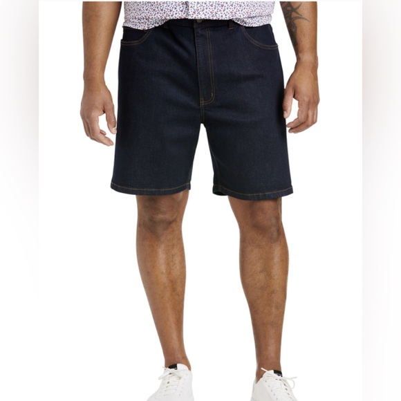 DXL Other - DXL BIG + TALL HARBOR BAY ELASTIC WAIST MEN  NAVY SHORTS (1X)